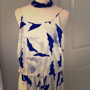 DVF palazzo pant jumper/Romper EUC - size 14